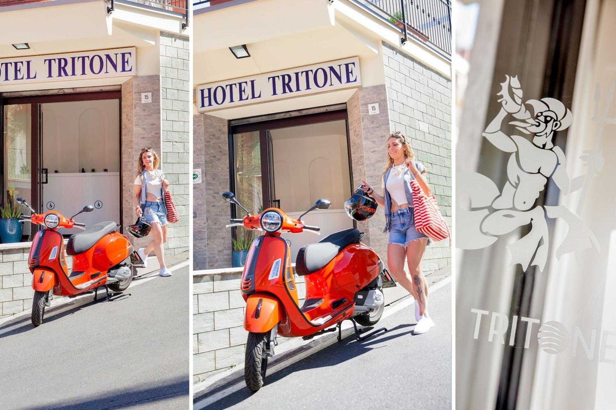 Hotel Tritone 莱圭利亚 外观 照片